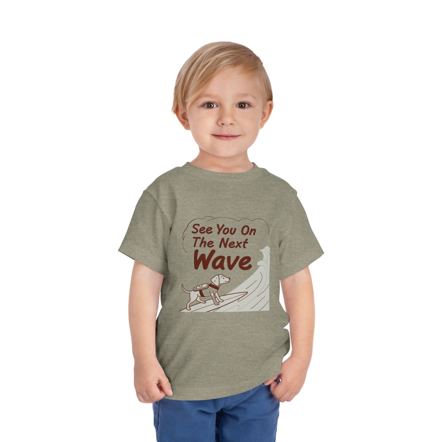 See You On The Next Wave Toddler Tee