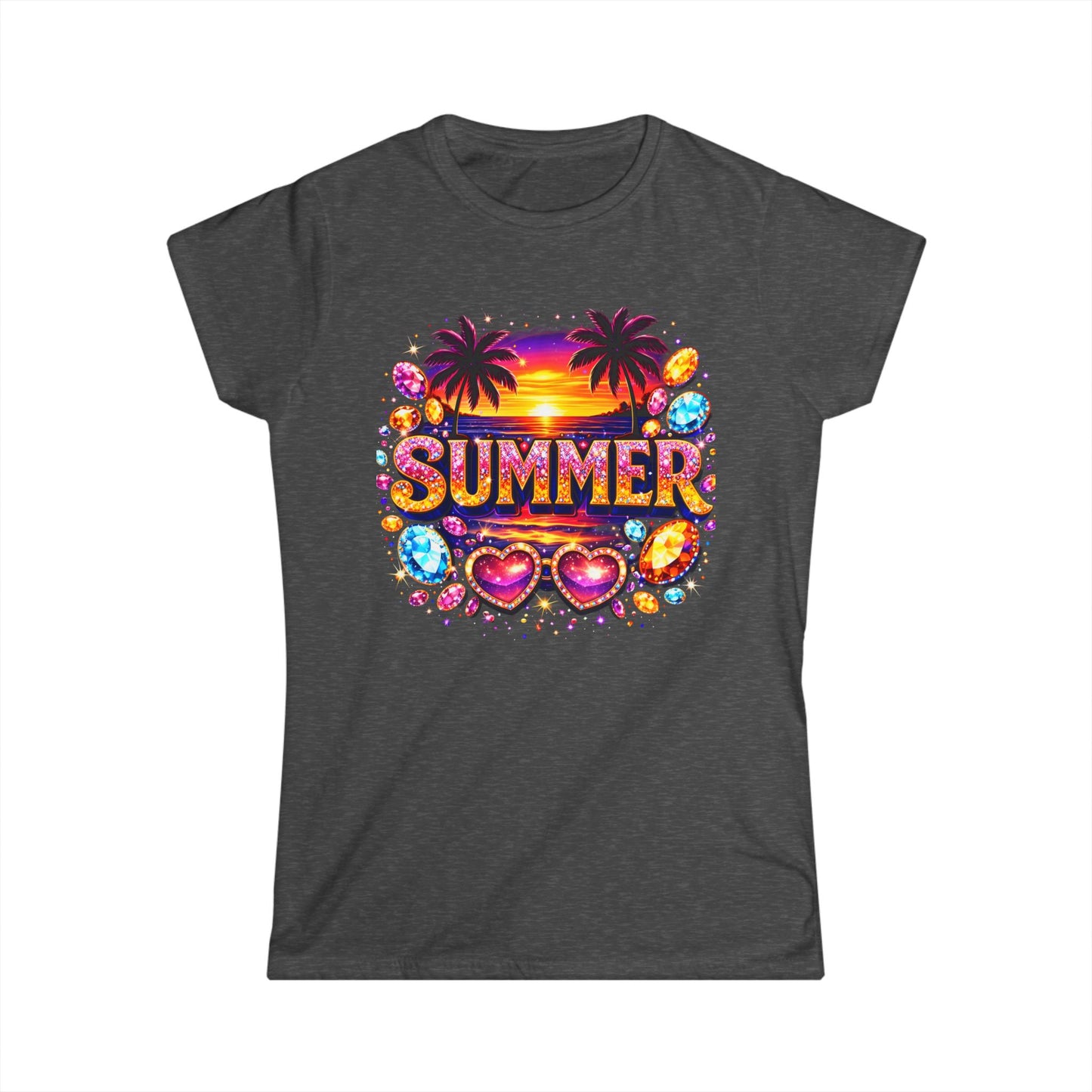 Summer Sunset Graphic T-Shirt