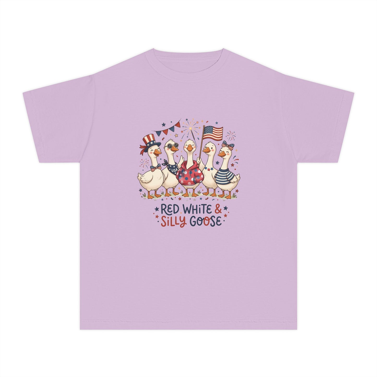 Red White & Silly Goose Youth T-Shirt