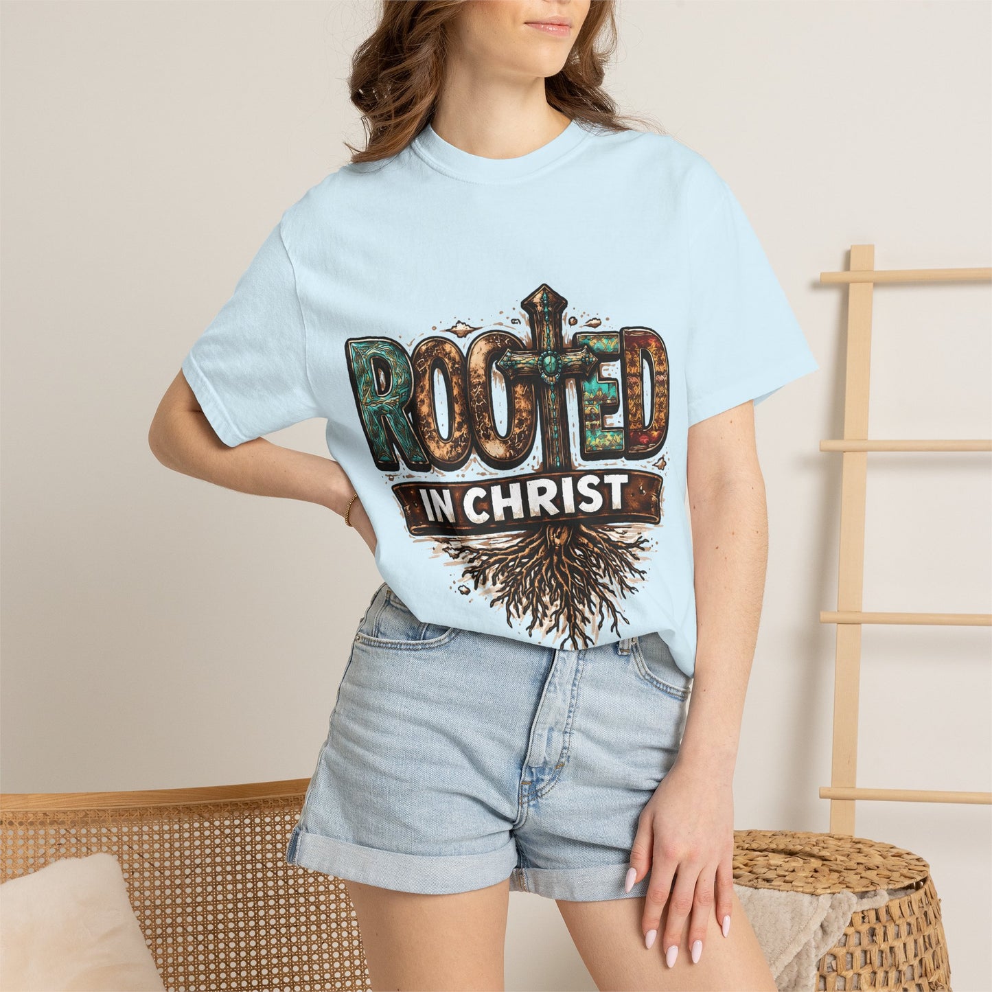 Rooted in Christ Graphic T-Shirt