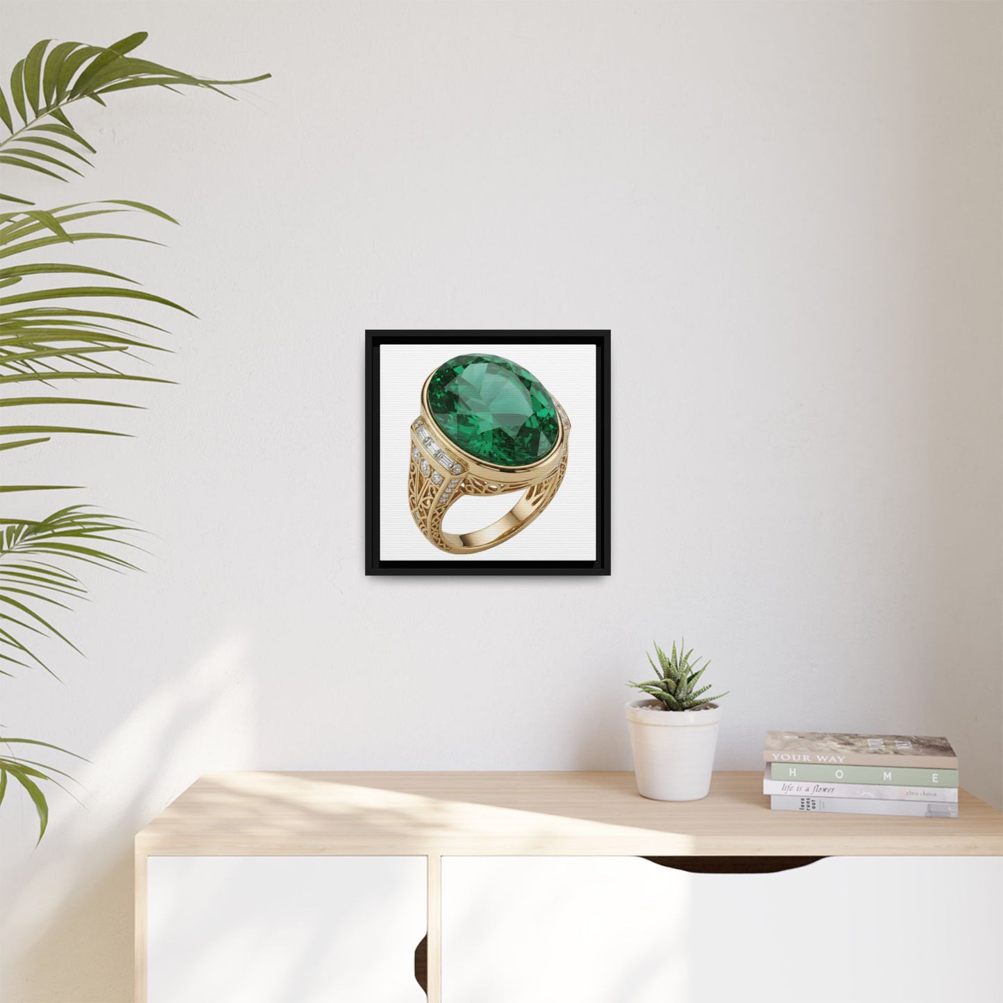 Emerald Heirloom Canvas Print