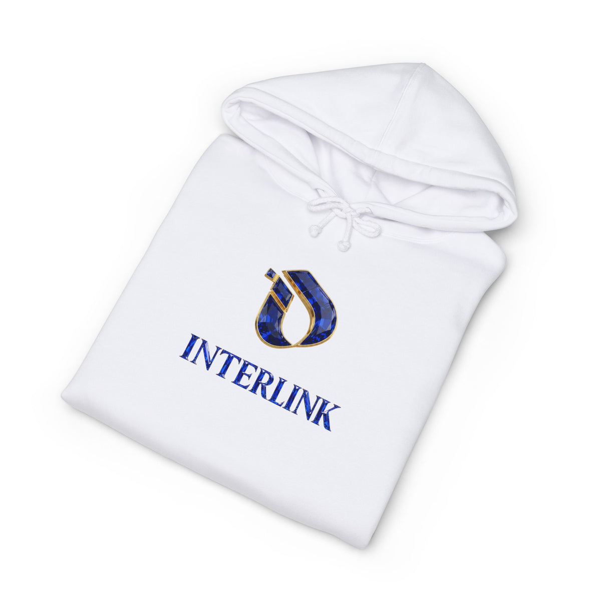Sapphire Interlink Logo Hoodie
