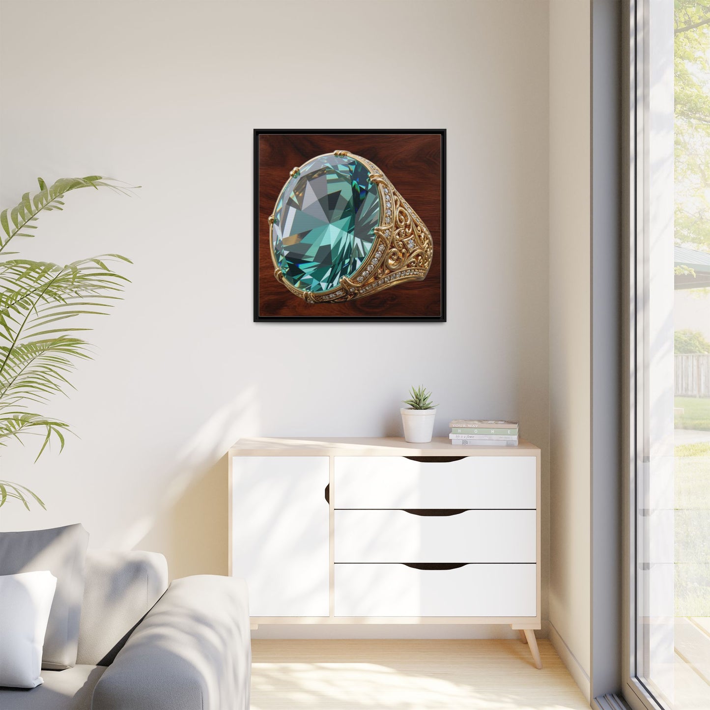 Tourmaline Brilliance Canvas
