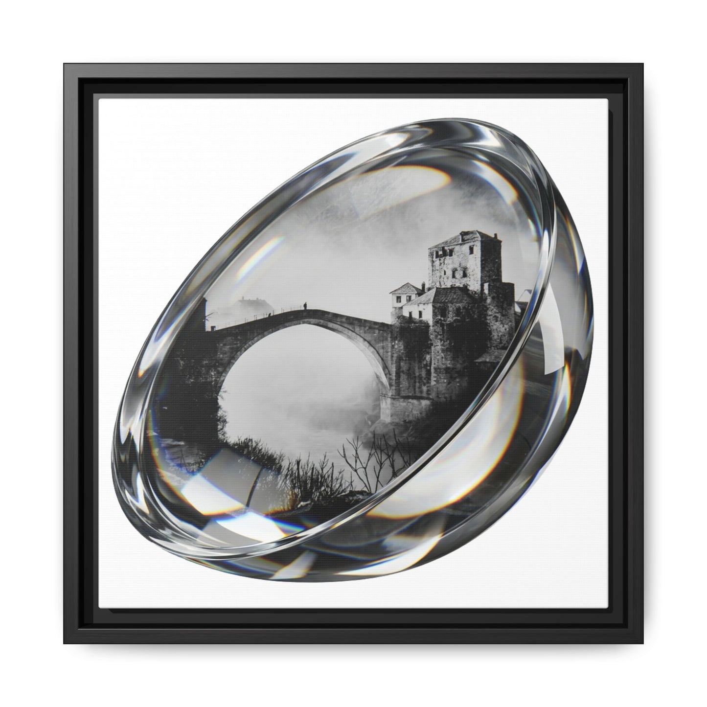 Metropolitan Prism Framed Art