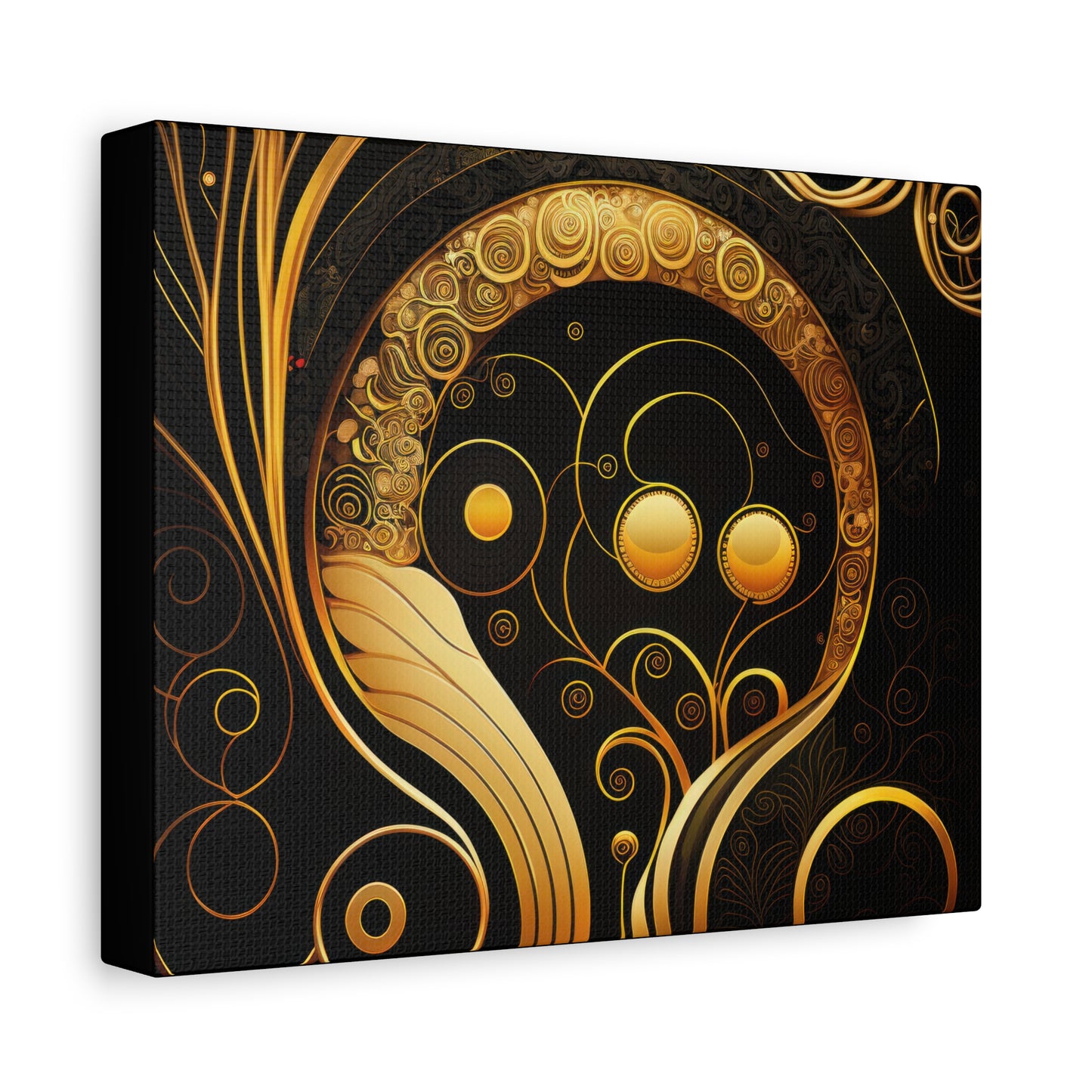Orbital Embrace Canvas