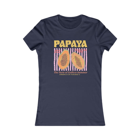 Papaya Paradise Graphic Women's Tee