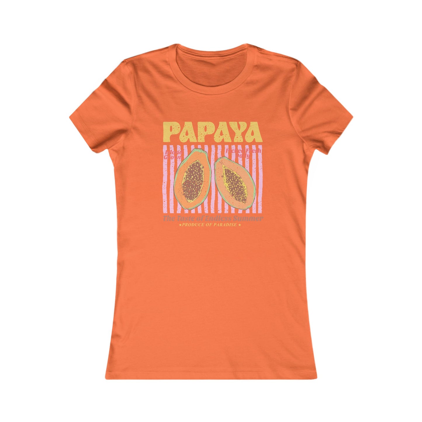 Papaya Paradise Graphic Women's Tee