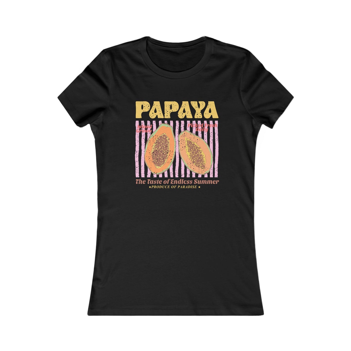Papaya Paradise Graphic Women's Tee