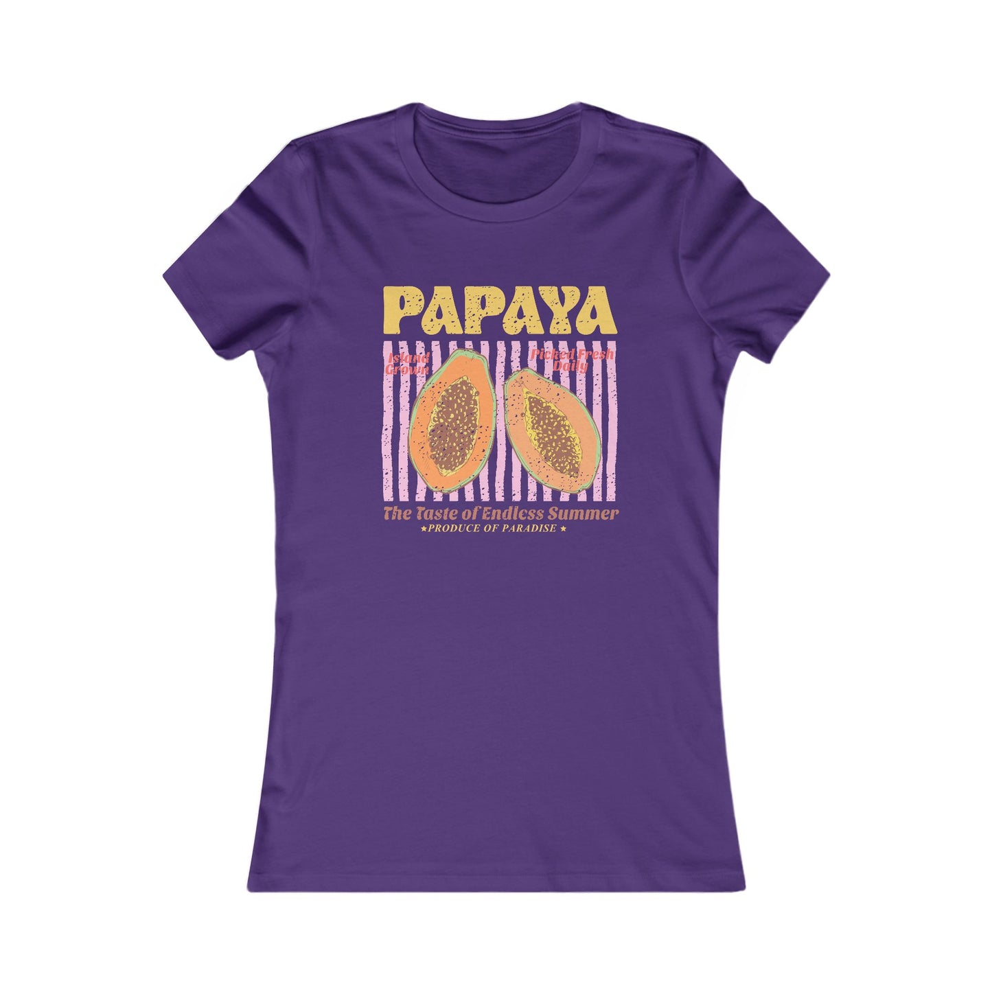 Papaya Paradise Graphic Women's Tee