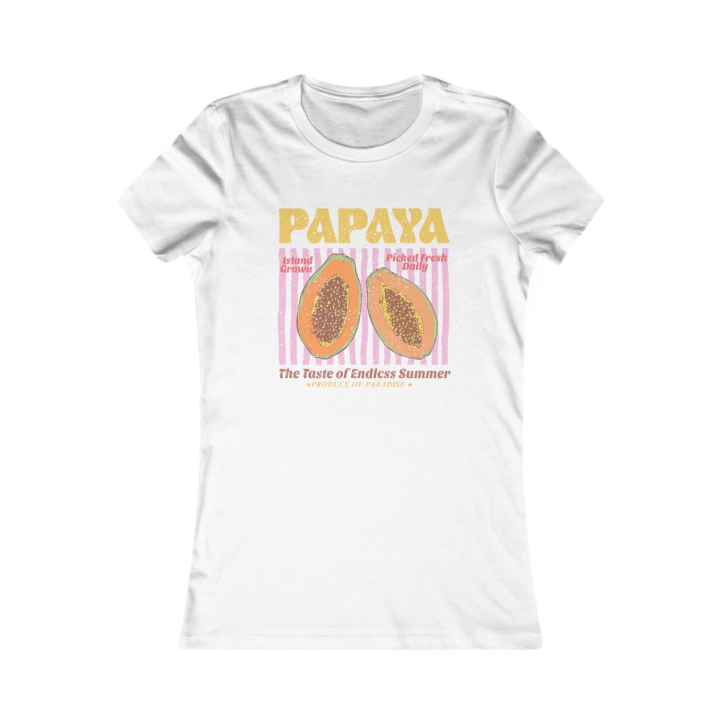 Papaya Paradise Graphic Women's Tee