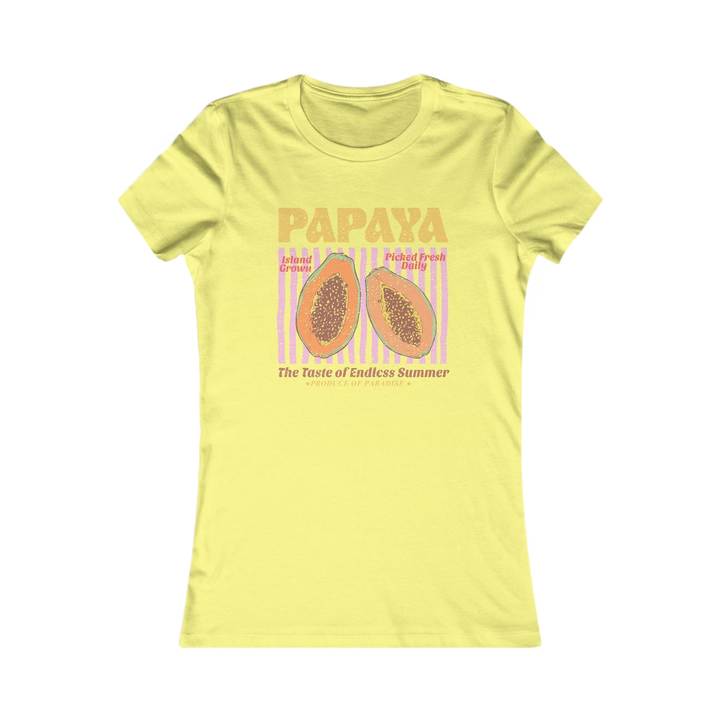 Papaya Paradise Graphic Women's Tee