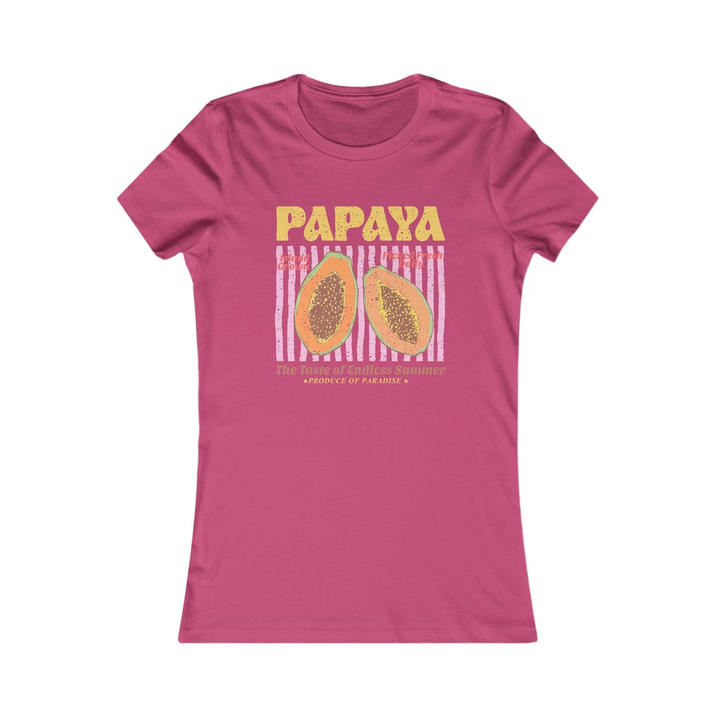 Papaya Paradise Graphic Women's Tee