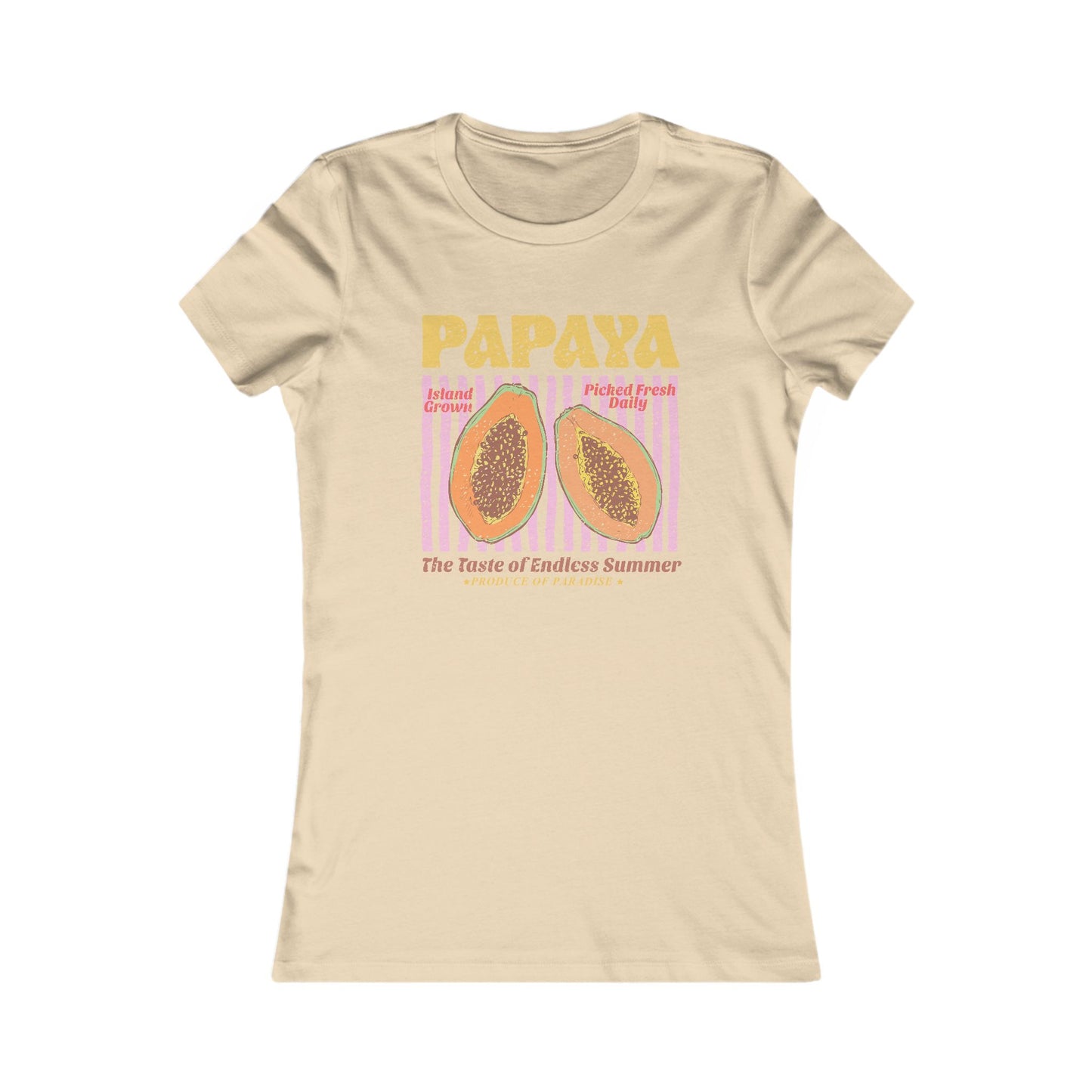 Papaya Paradise Graphic Women's Tee