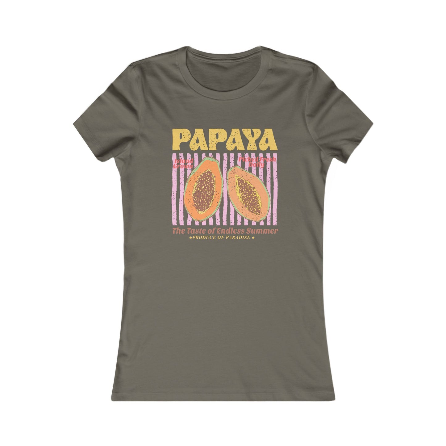 Papaya Paradise Graphic Women's Tee