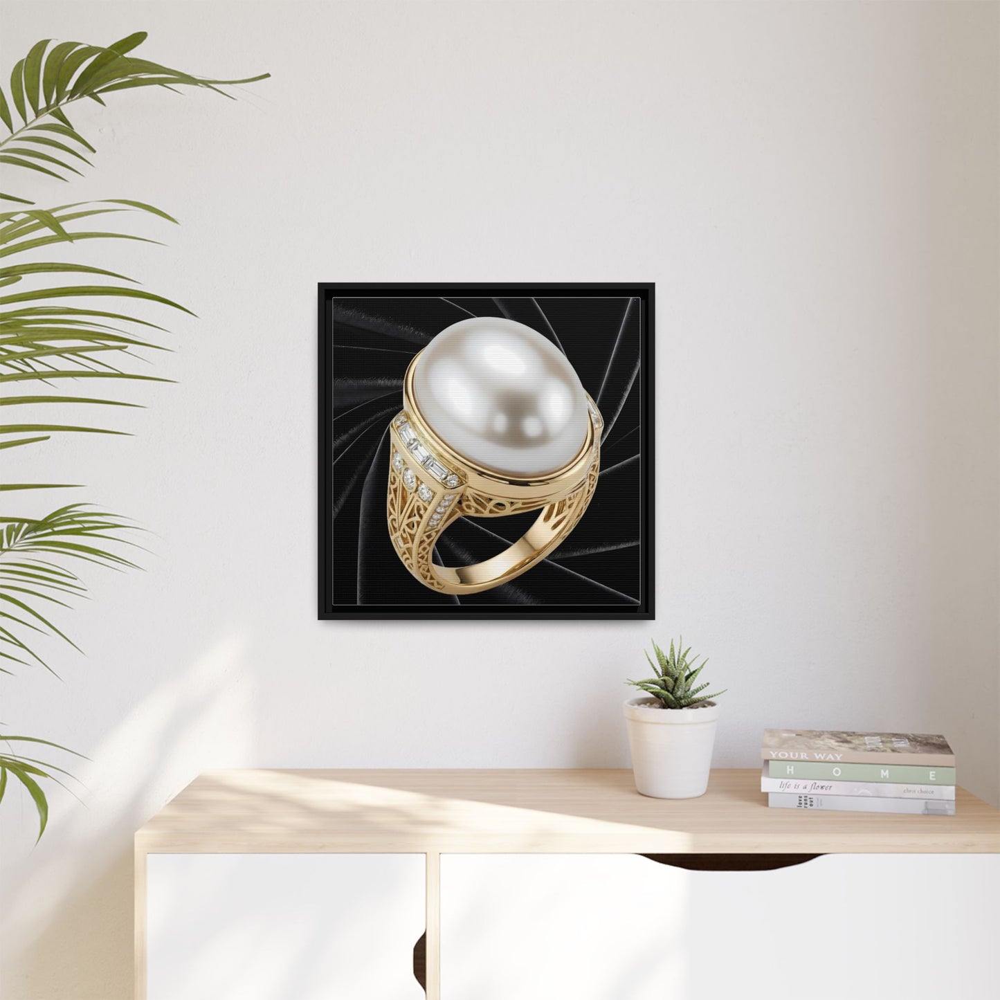 Lustreborne Pearl Canvas