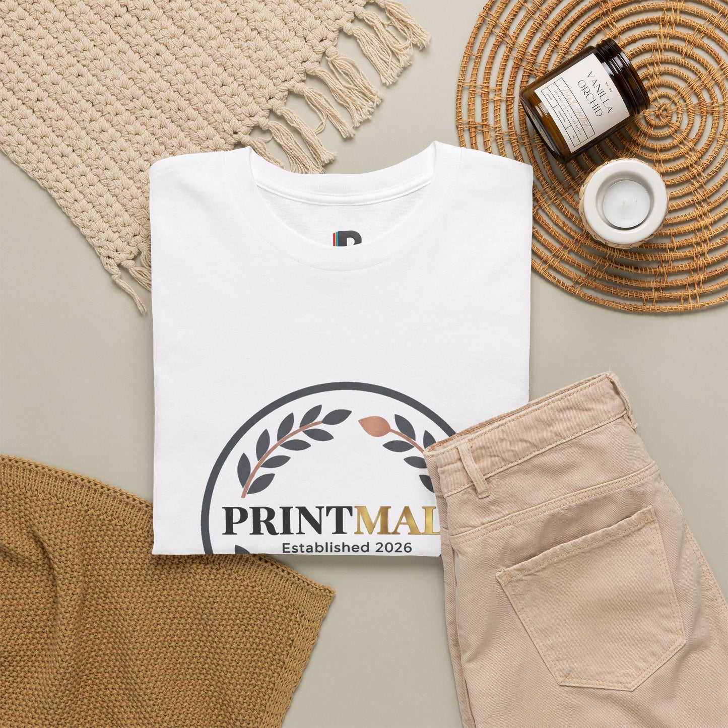Established 2026 Wreath Men’s Tee