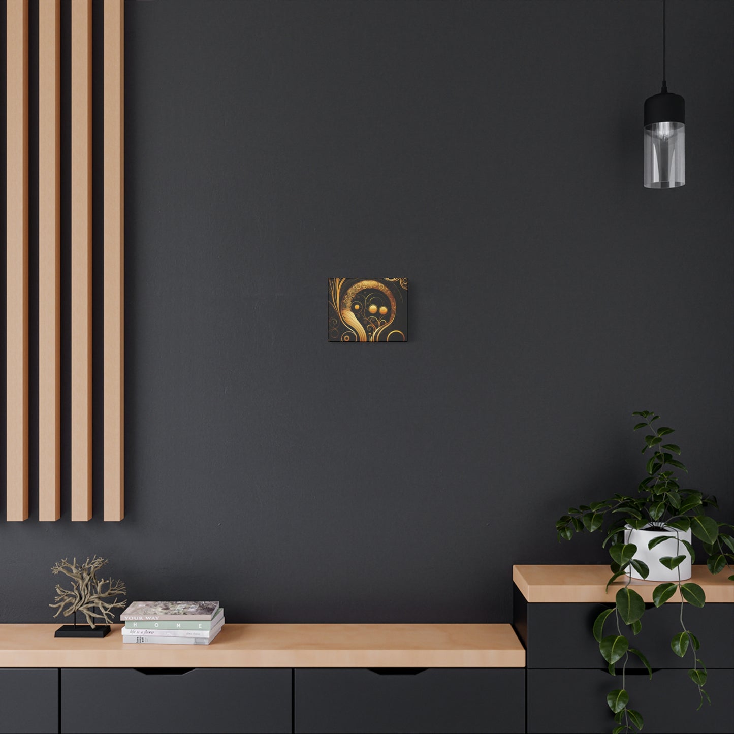 Orbital Embrace Canvas