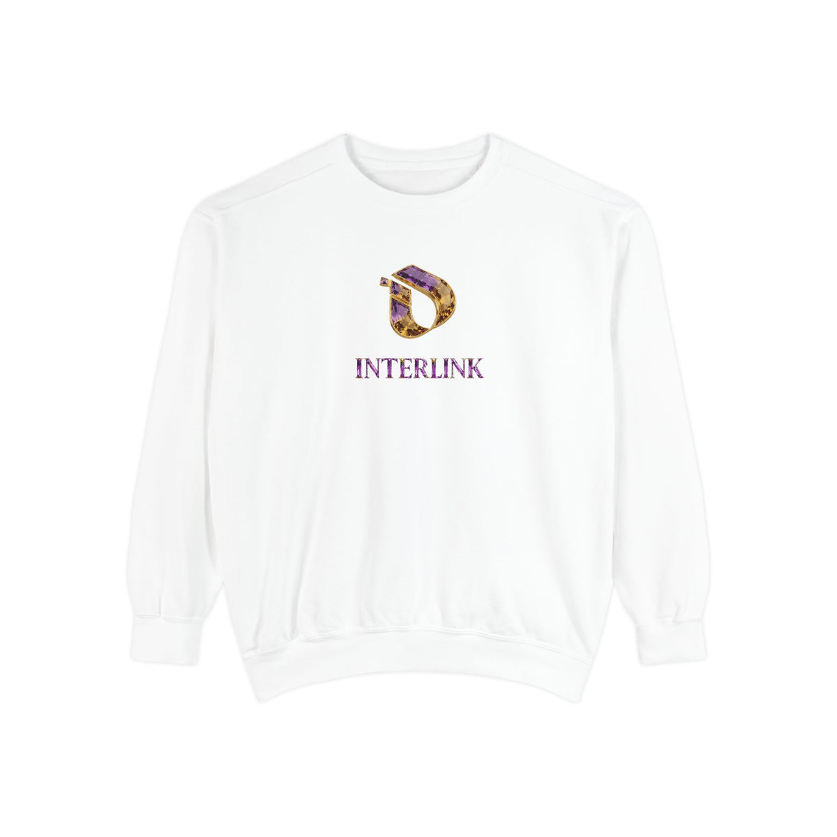 Ametrine Glow Interlink Women’s Sweatshirt