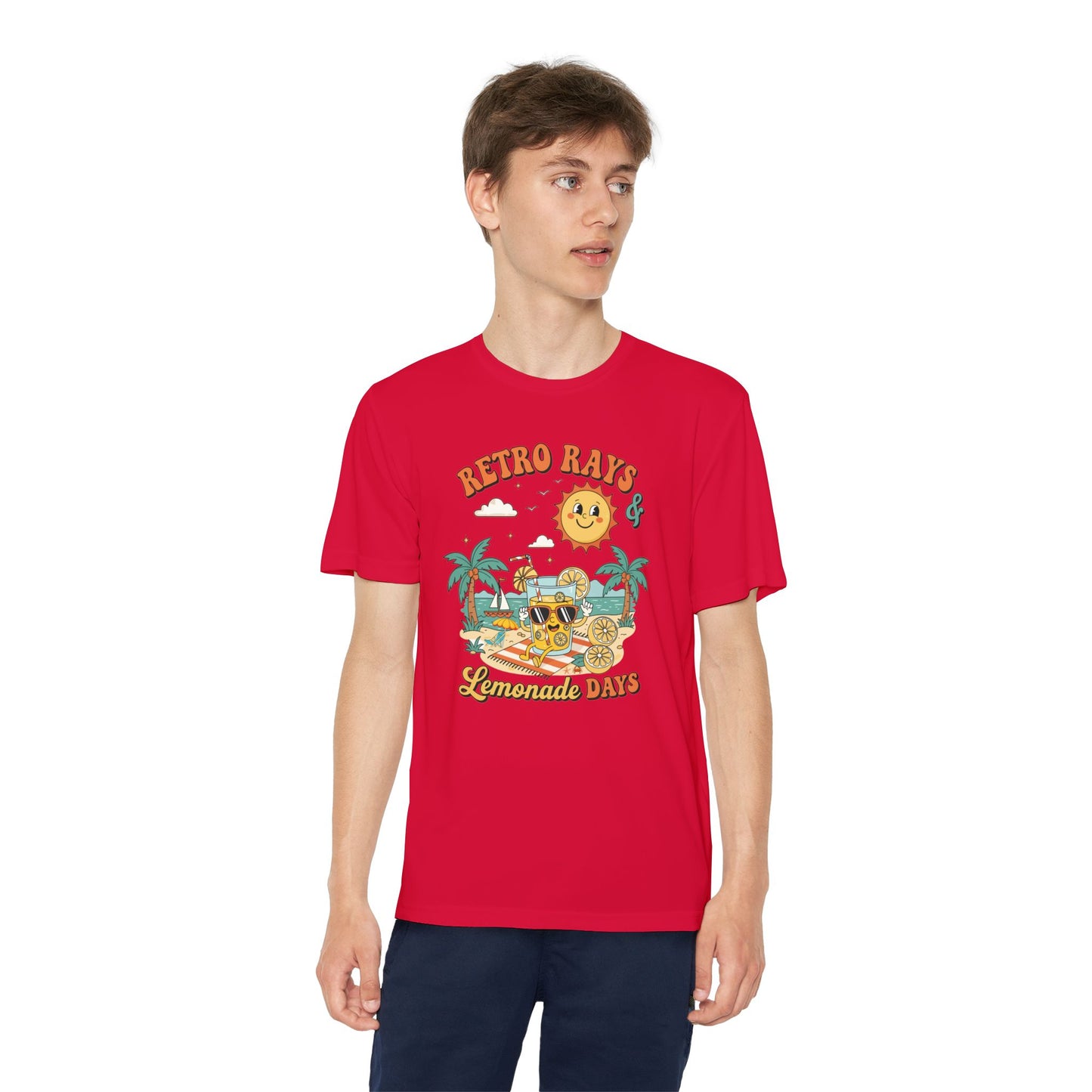 Retro Rays Lemonade Days Youth Tee