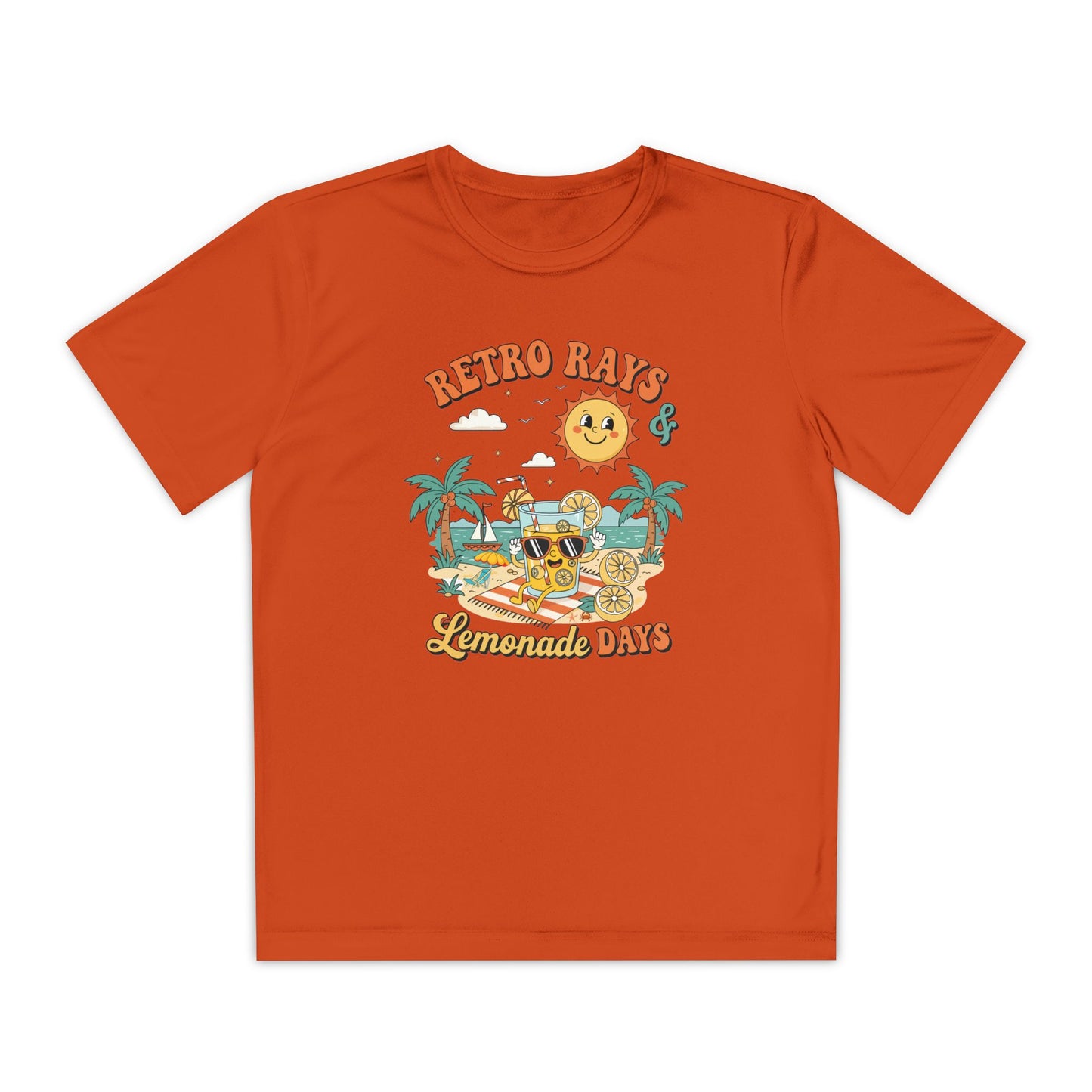 Retro Rays Lemonade Days Youth Tee