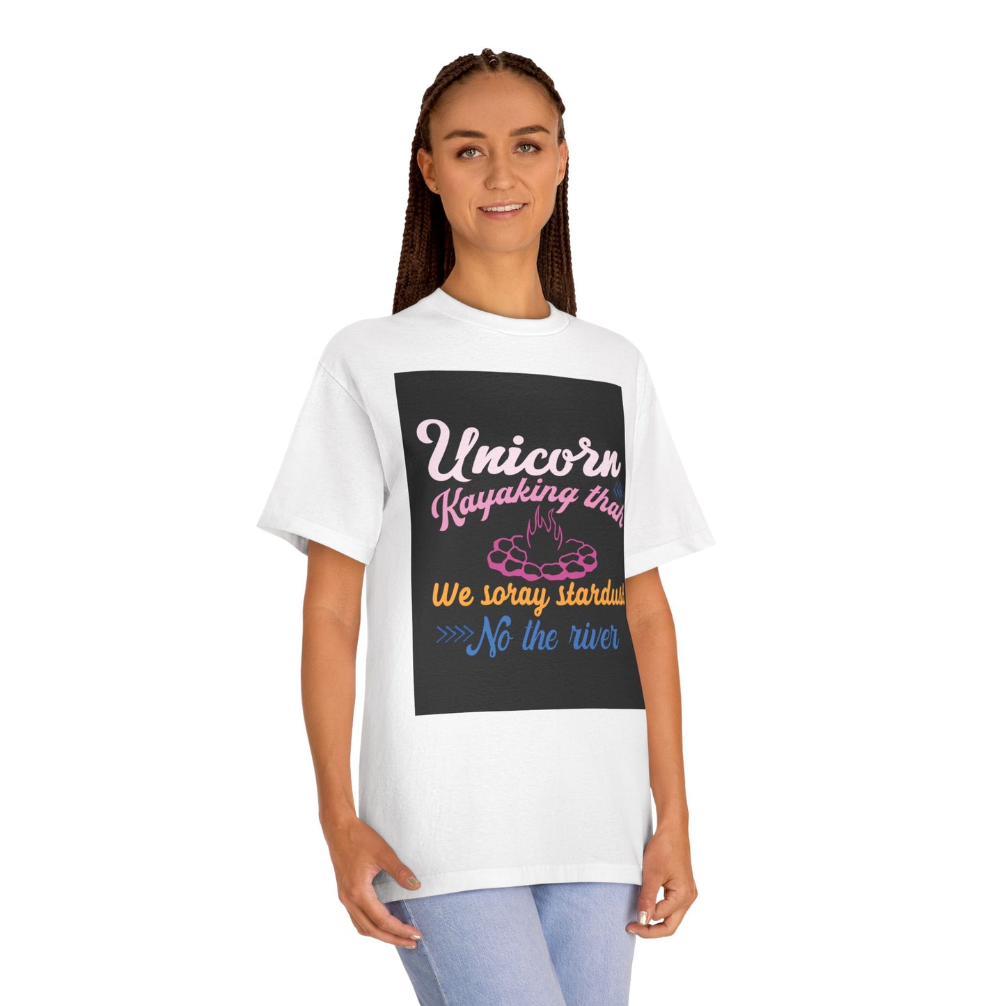 Unicorn Kayaking Graphic T-Shirt