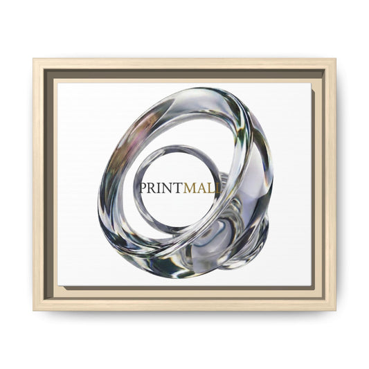 Interwoven Chrome Loop Canvas