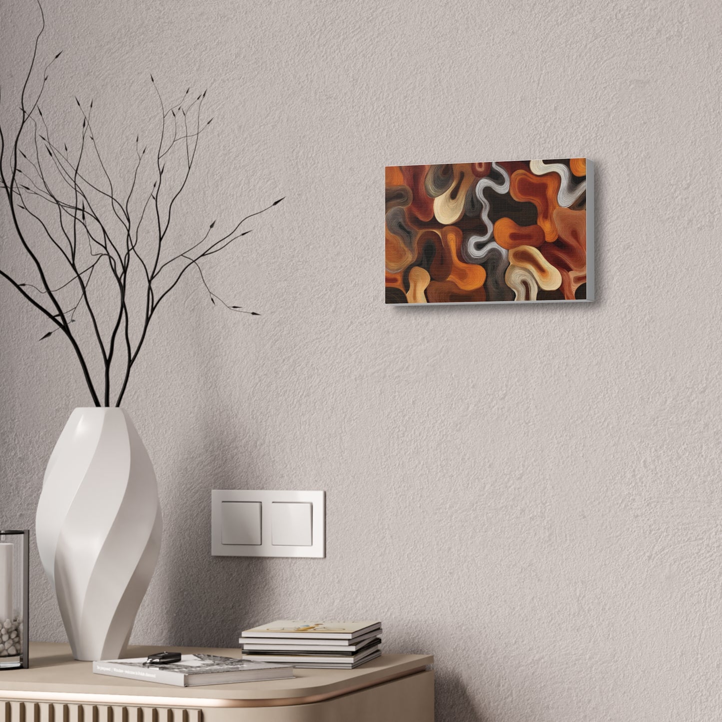 Ember Current Canvas Print