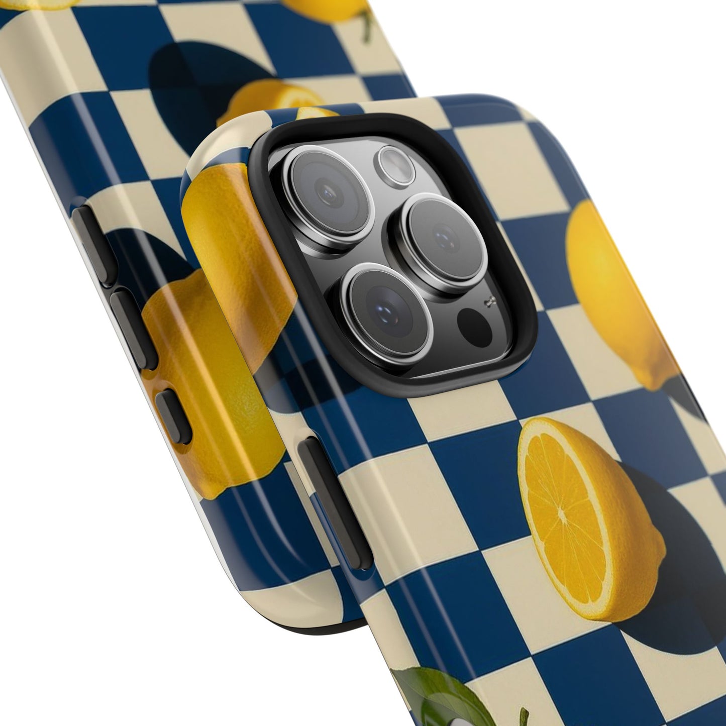 Citrus Tessellation Apple Phone Case
