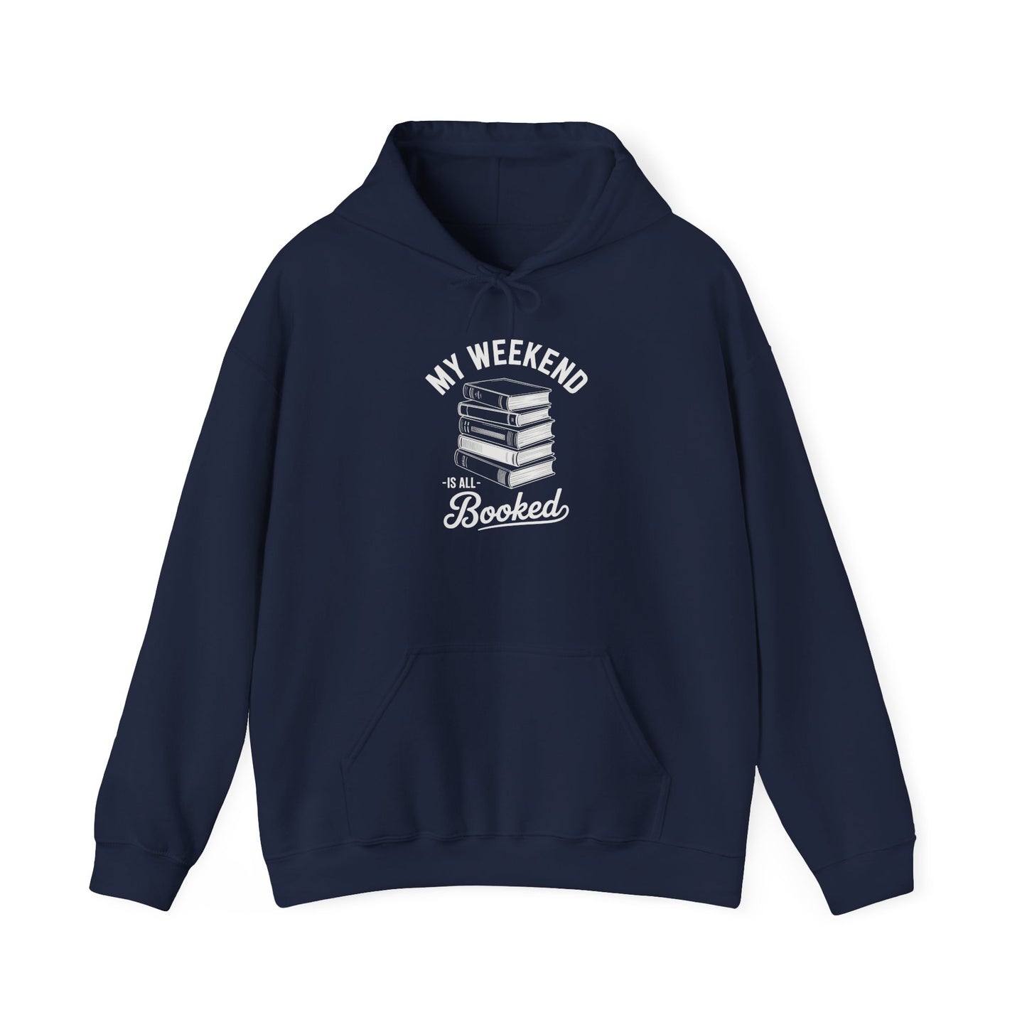 Weekend Booked Book Lover Hoodie