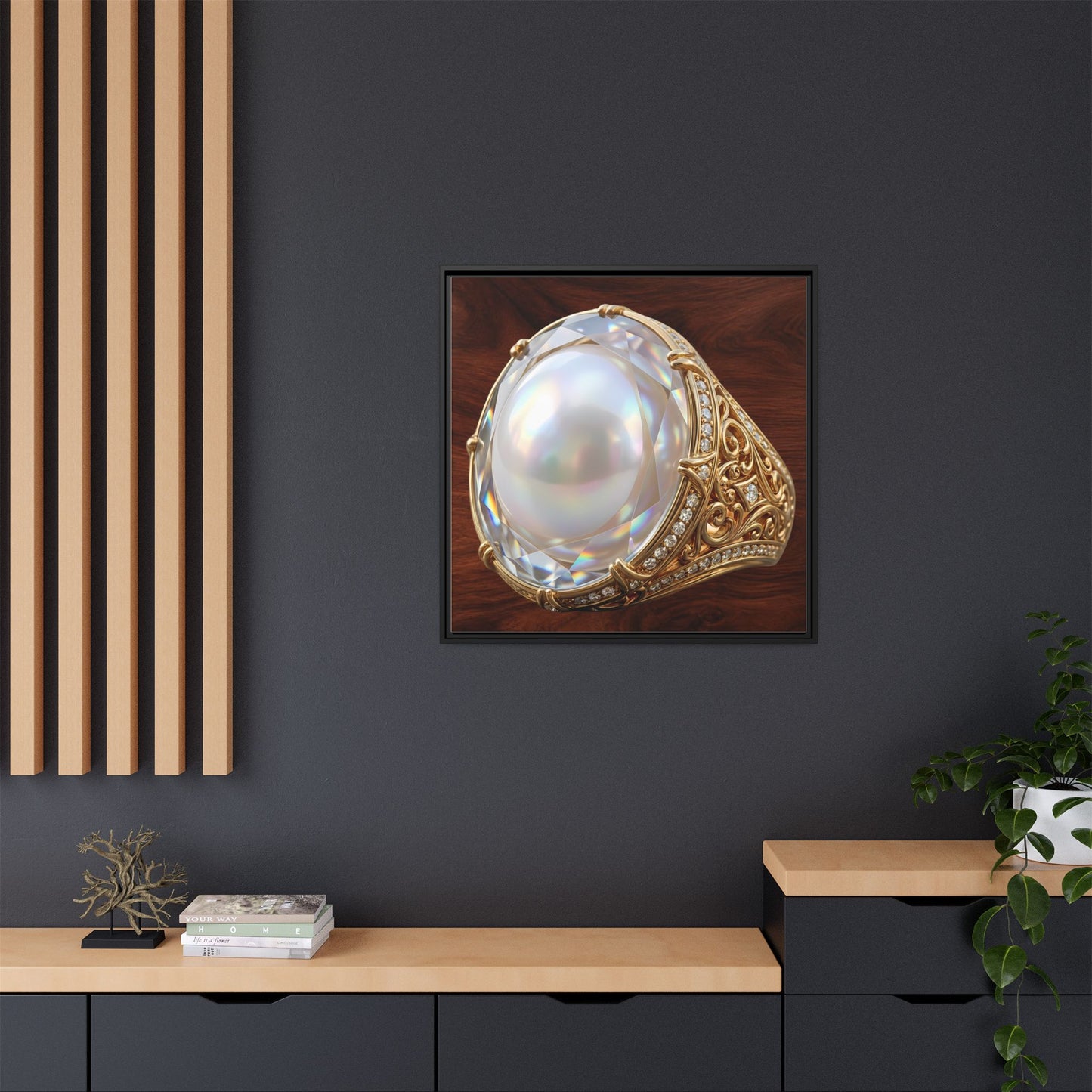 Opaline Pearl Canvas