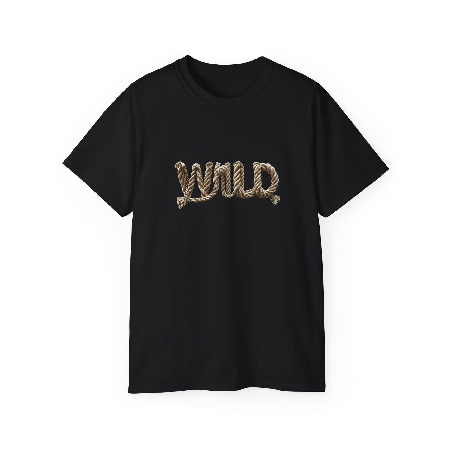 Knotted WILD Graphic Men’s Cotton Tee