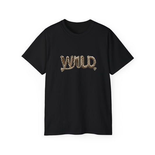Knotted WILD Graphic Men’s Cotton Tee