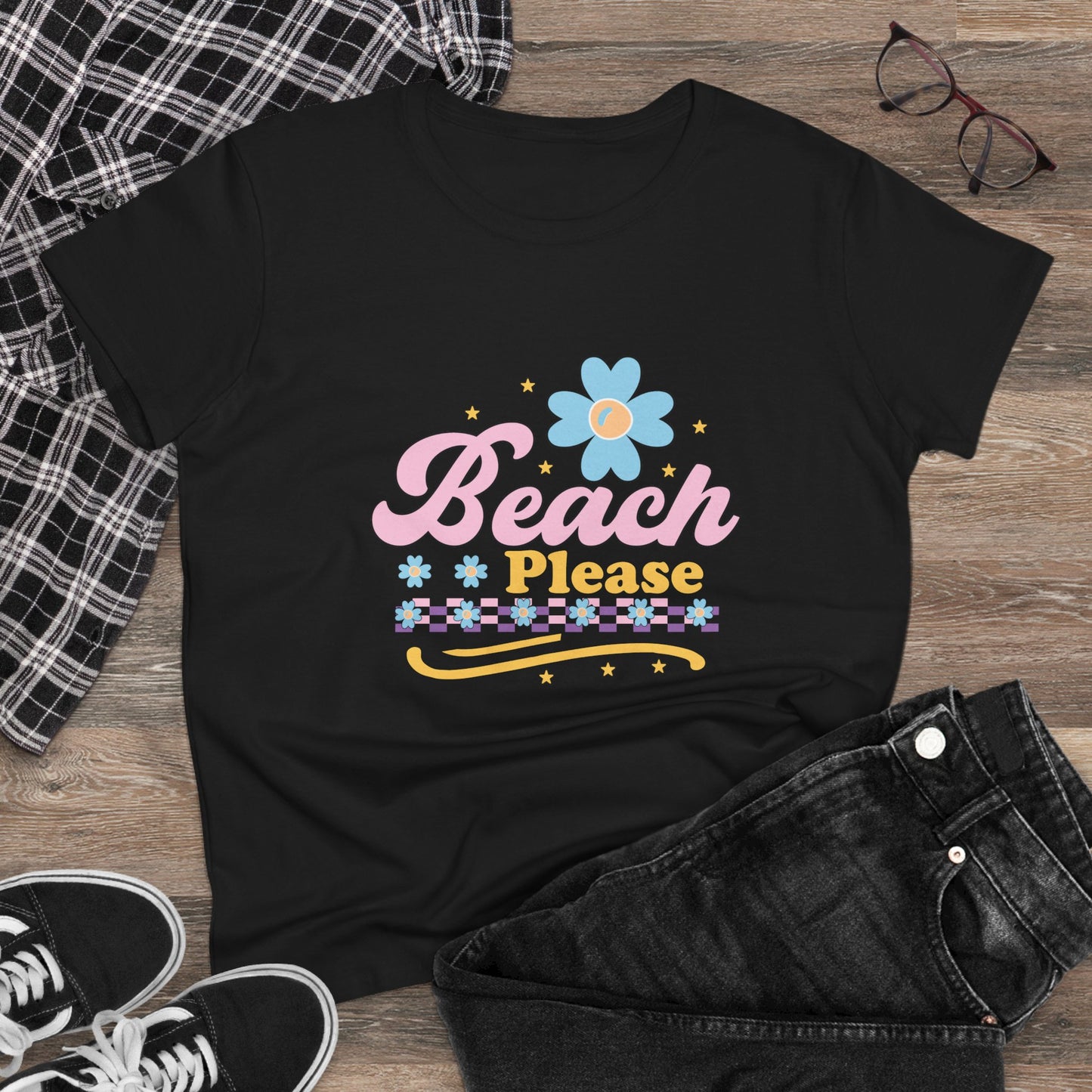 Coastal Bloom Summer Graphic Tee
