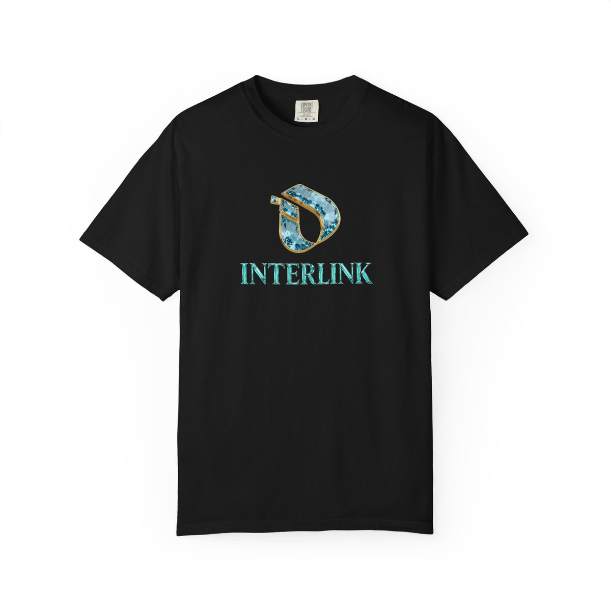 Gemstone Pattern Interlink Heavyweight Cotton Tee