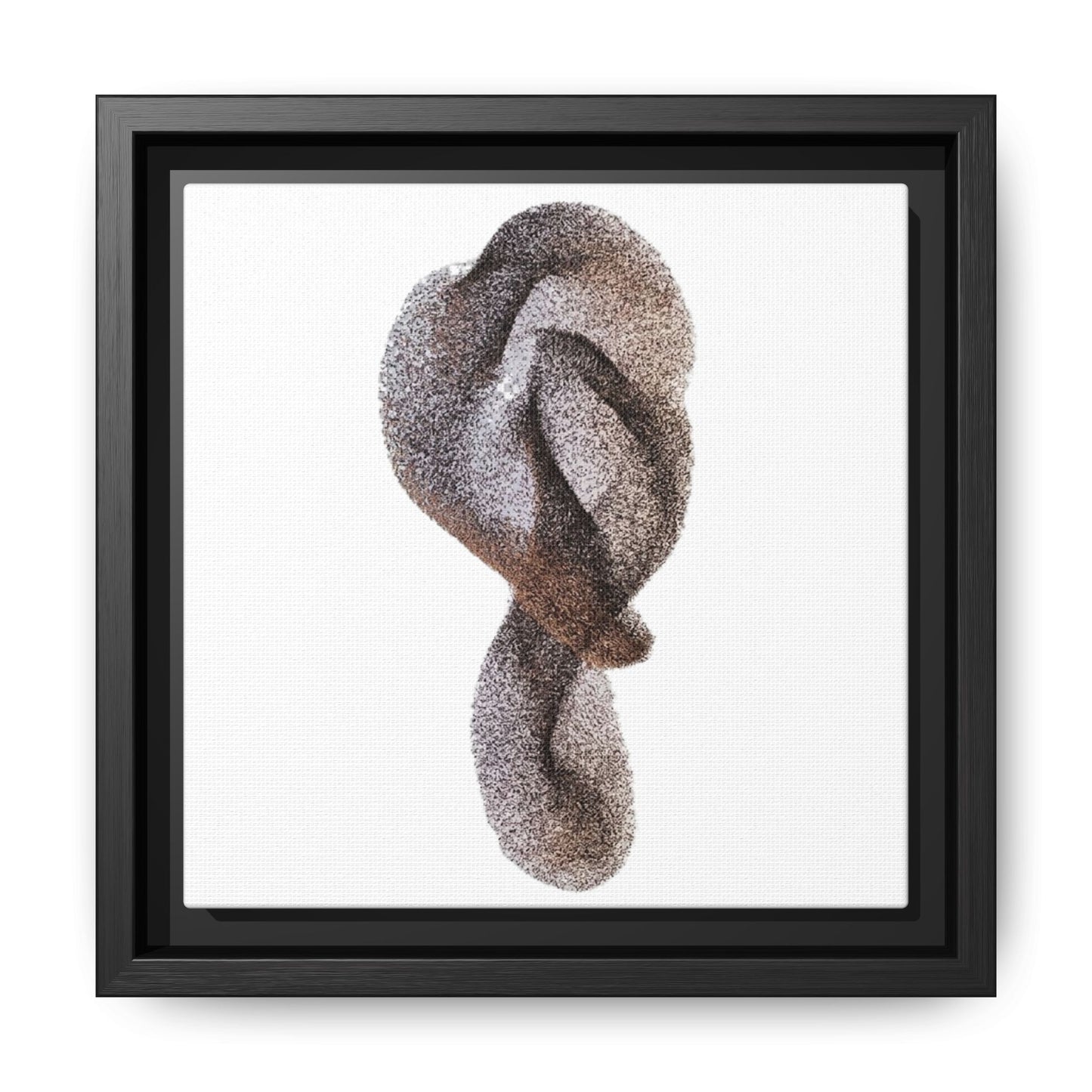Textured Knot Canvas Print