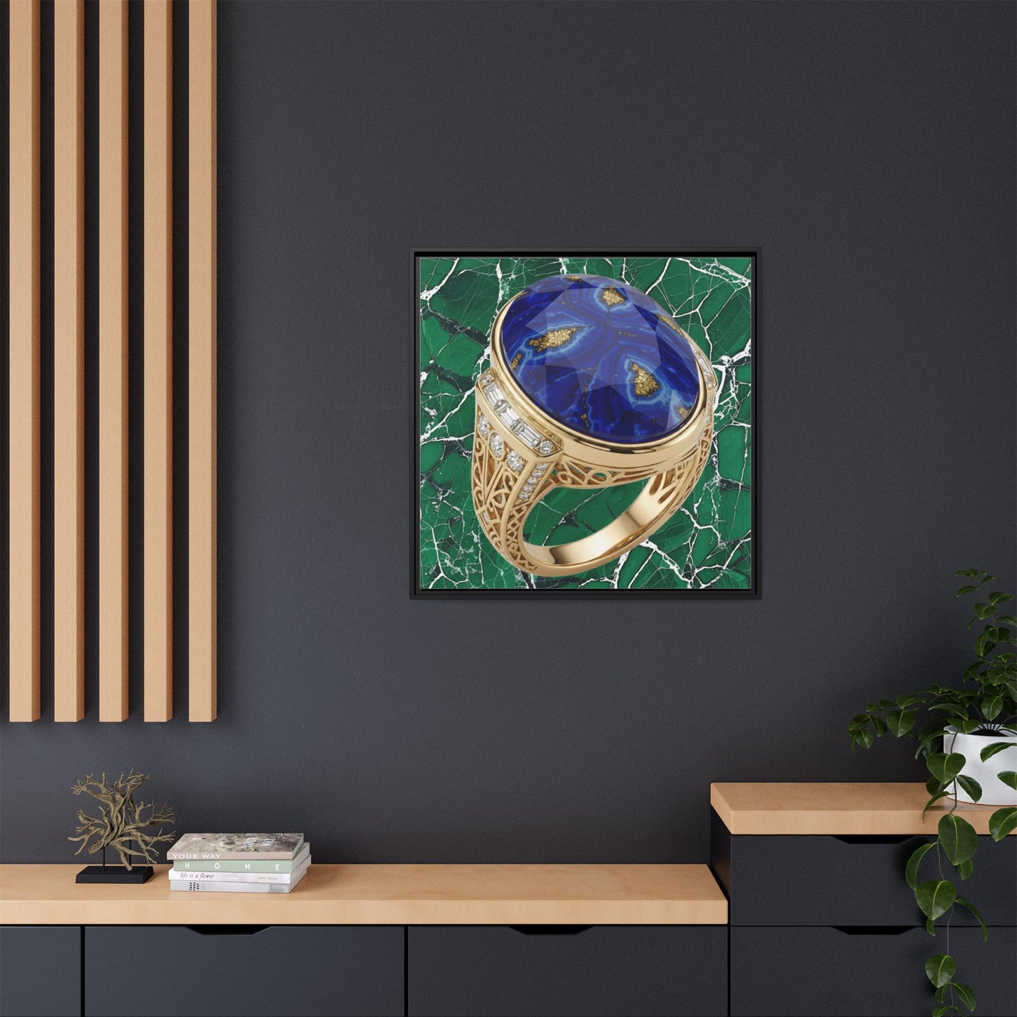 Lapis Lazuli Noble Focus Canvas