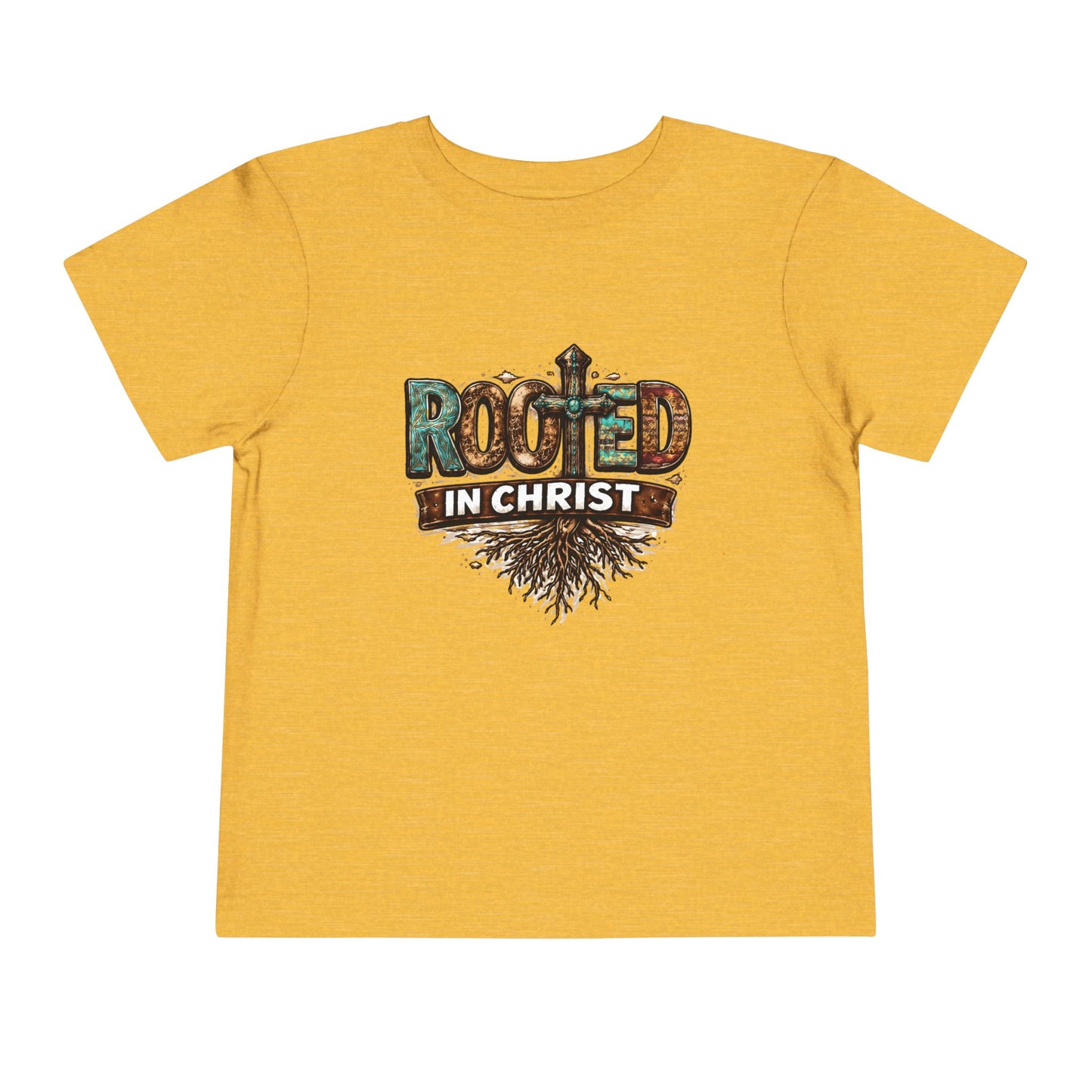Toddler Rooted in Christ Graphic Tee