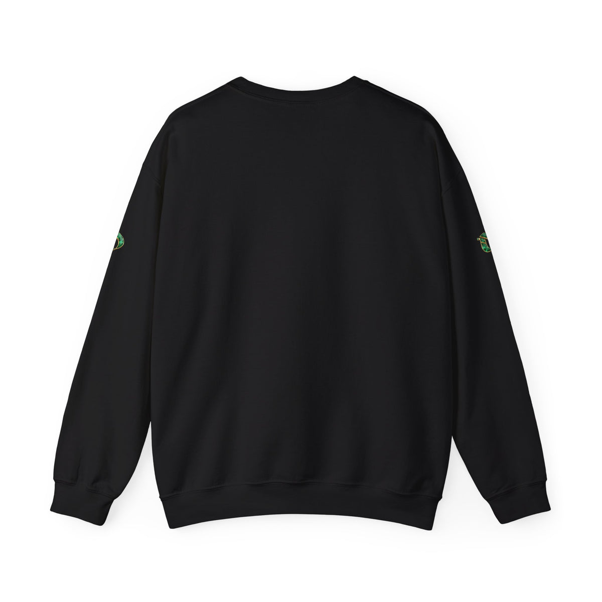 Emerald Gemstone Crewneck Sweatshirt with Interlink Graphic