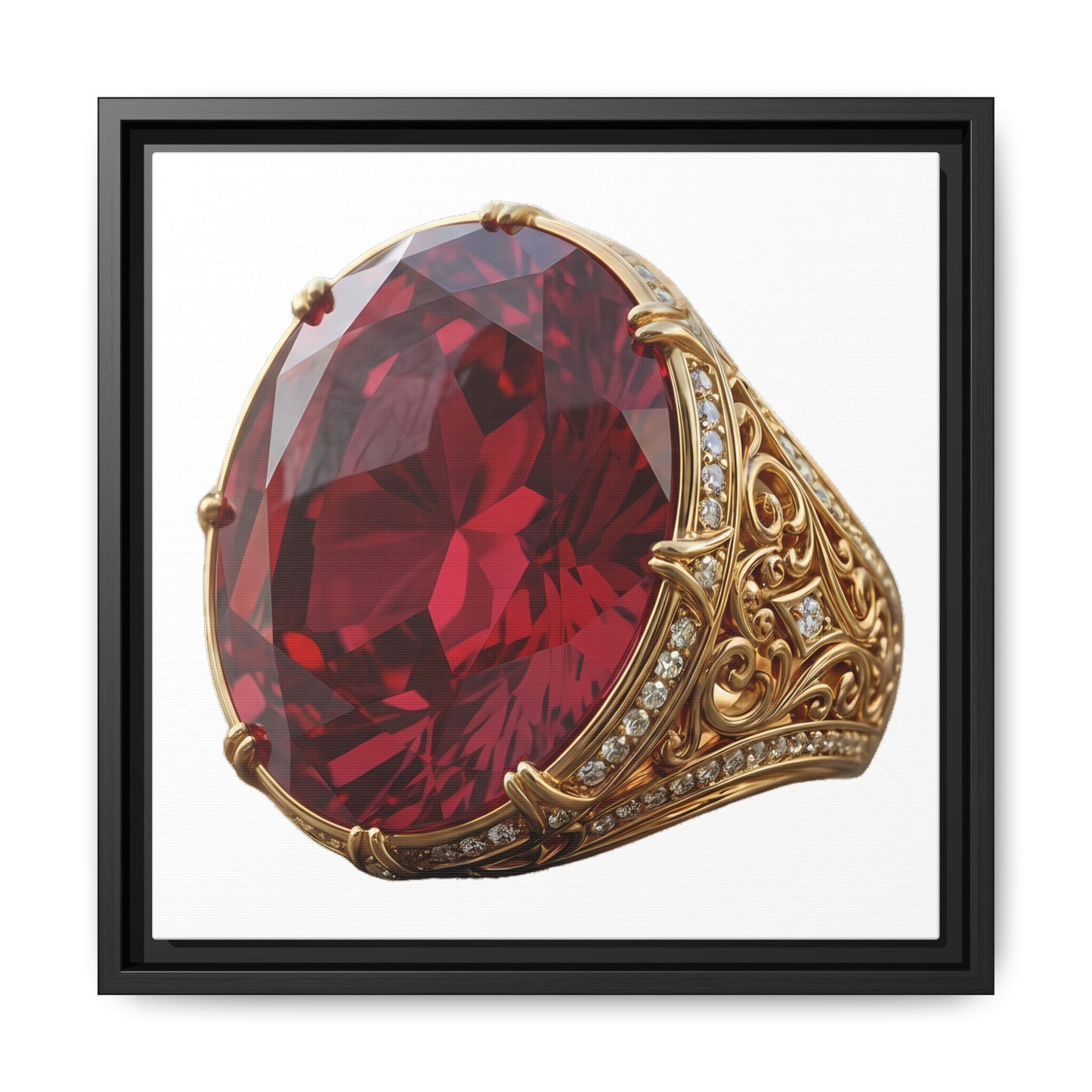 Heirloom Gemstone Canvas Print