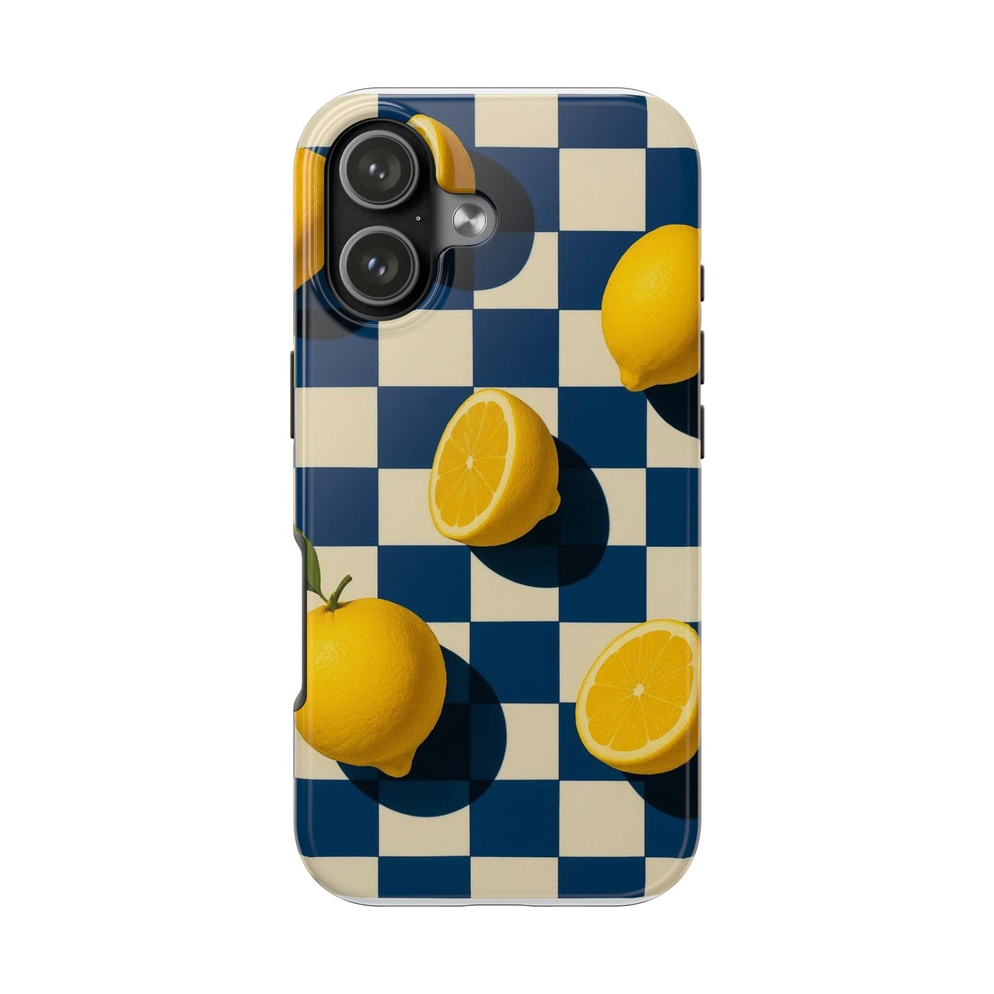 Citrus Tessellation Apple Phone Case