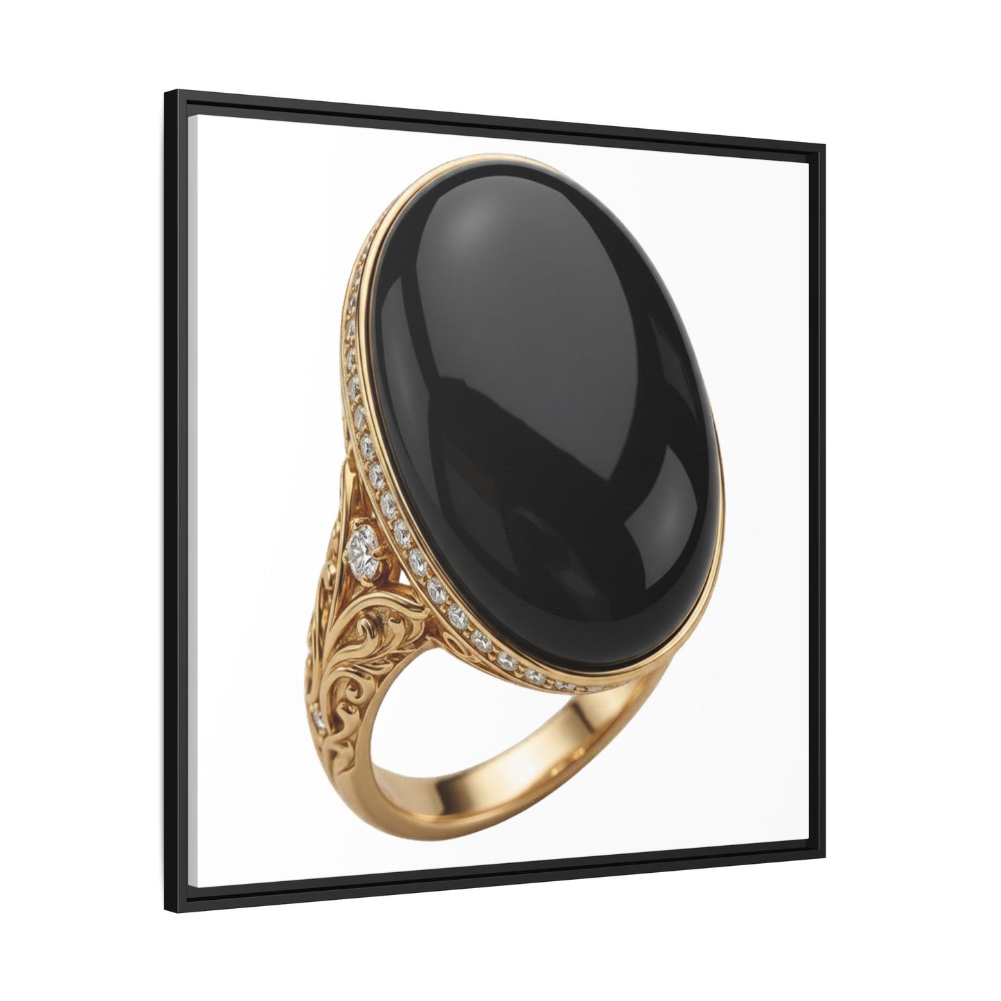 Ornate Signet Canvas Print