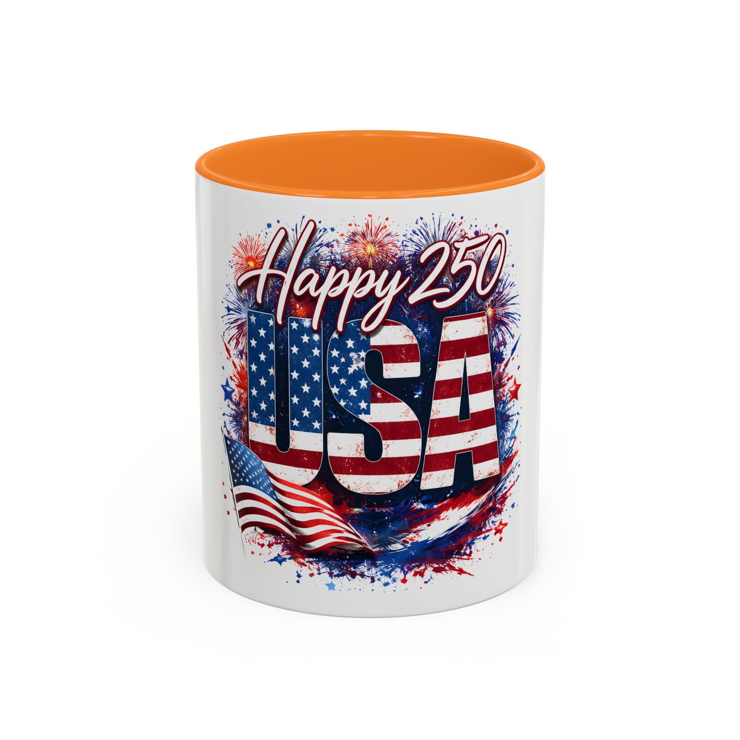 Patriotic USA 250 Celebration Coffee Mug