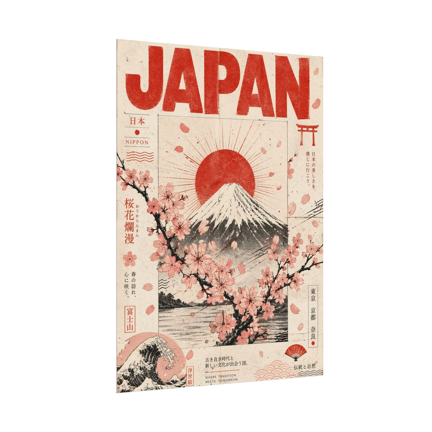 Fuji Voyage Poster