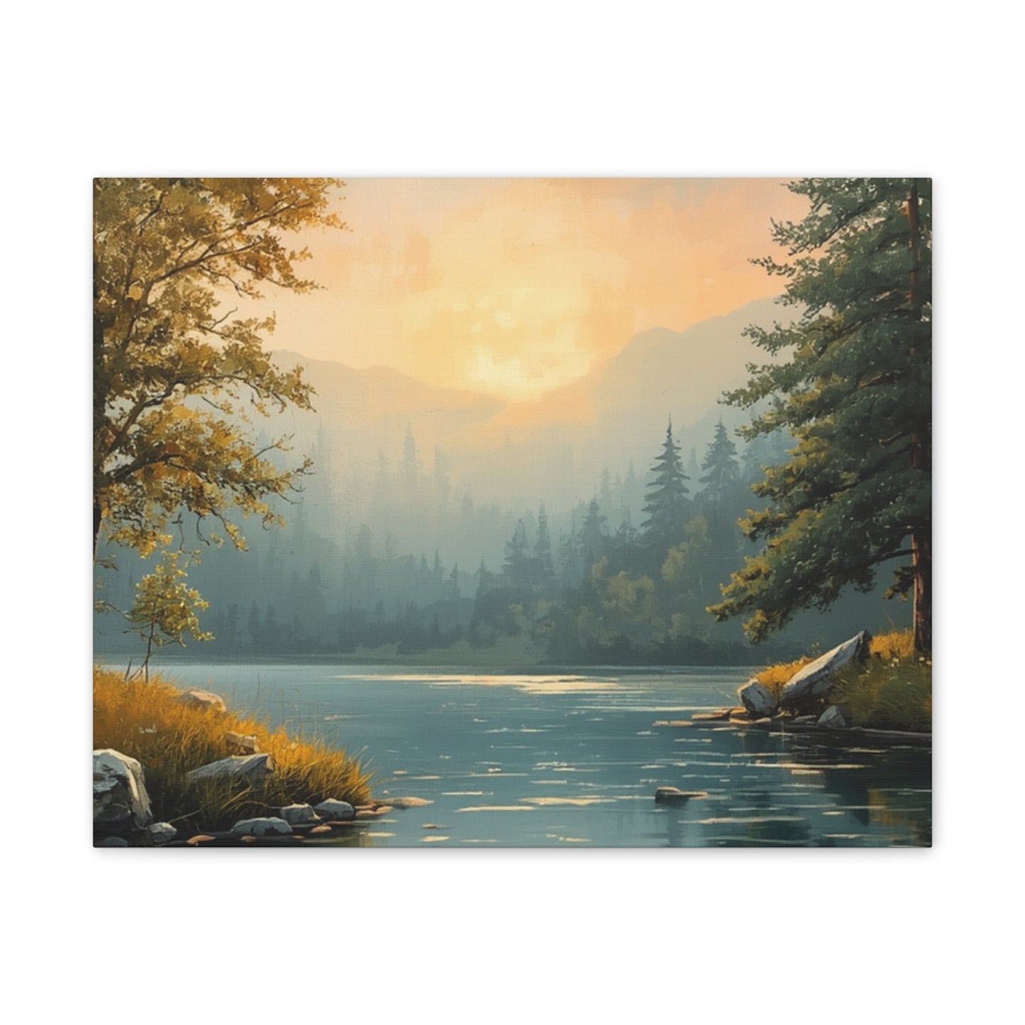 Whispering Pines Canvas