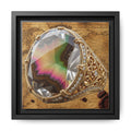 Zultanite Gemstone Ring Framed Canvas
