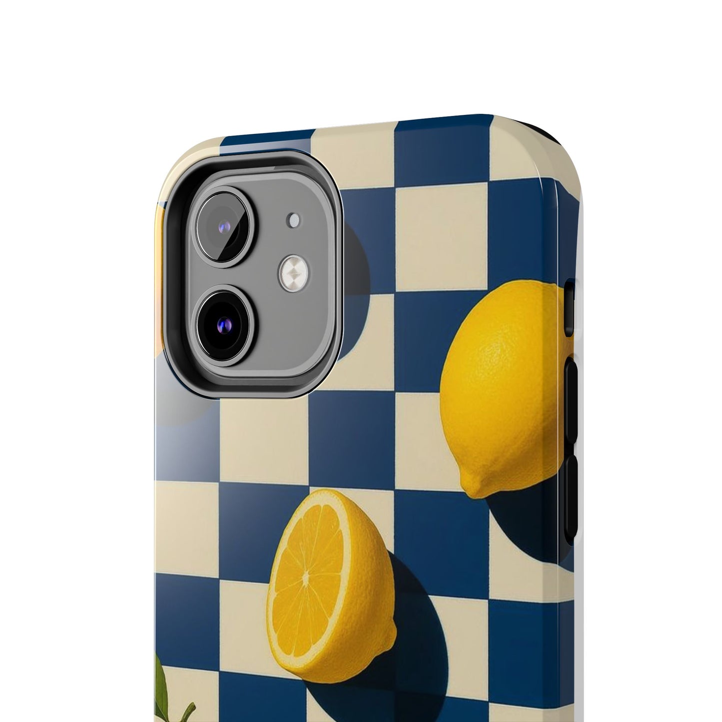 Citrus Tessellation Apple Phone Case