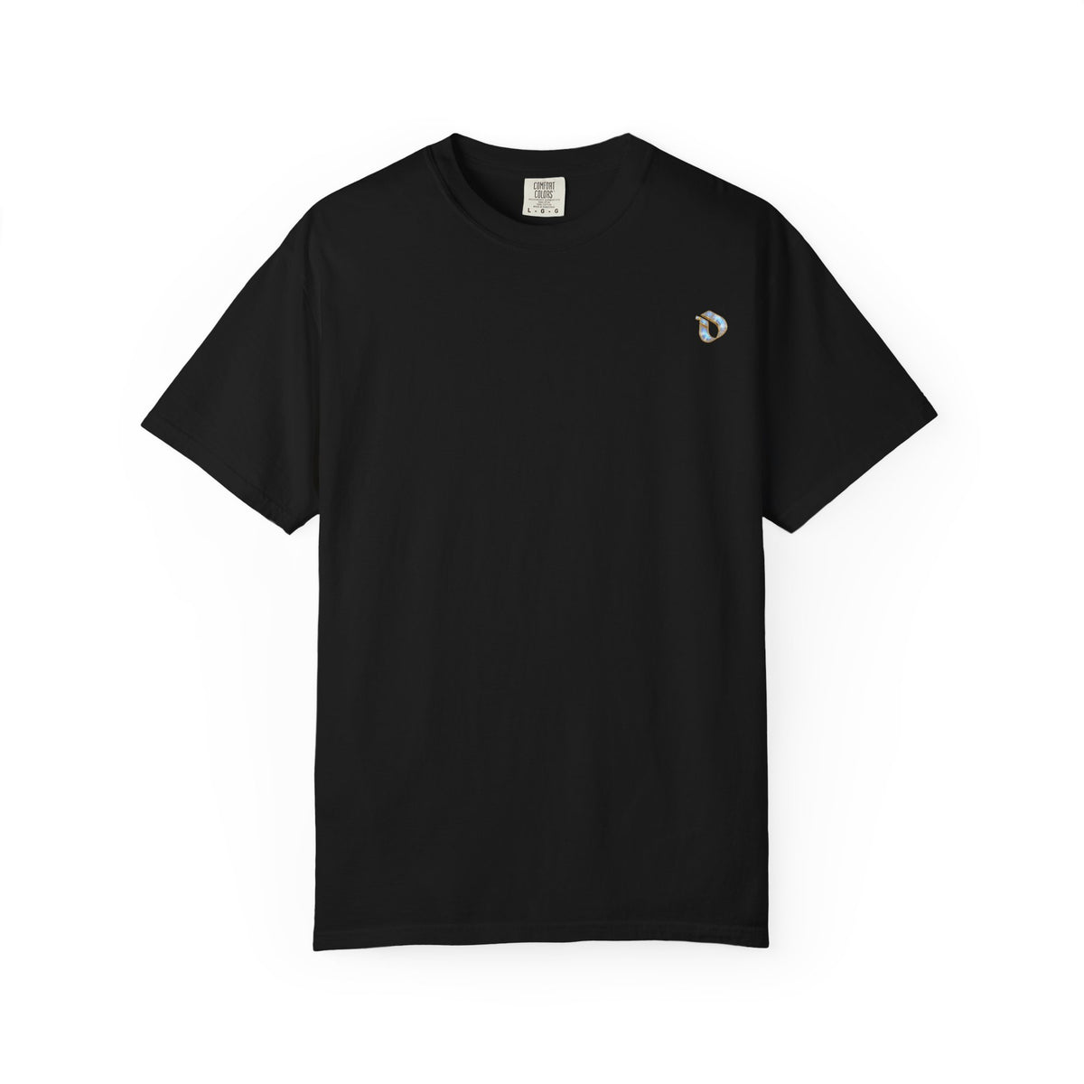 Moonstone Opal Interlink Back Graphic Ring-Spun Cotton Tee