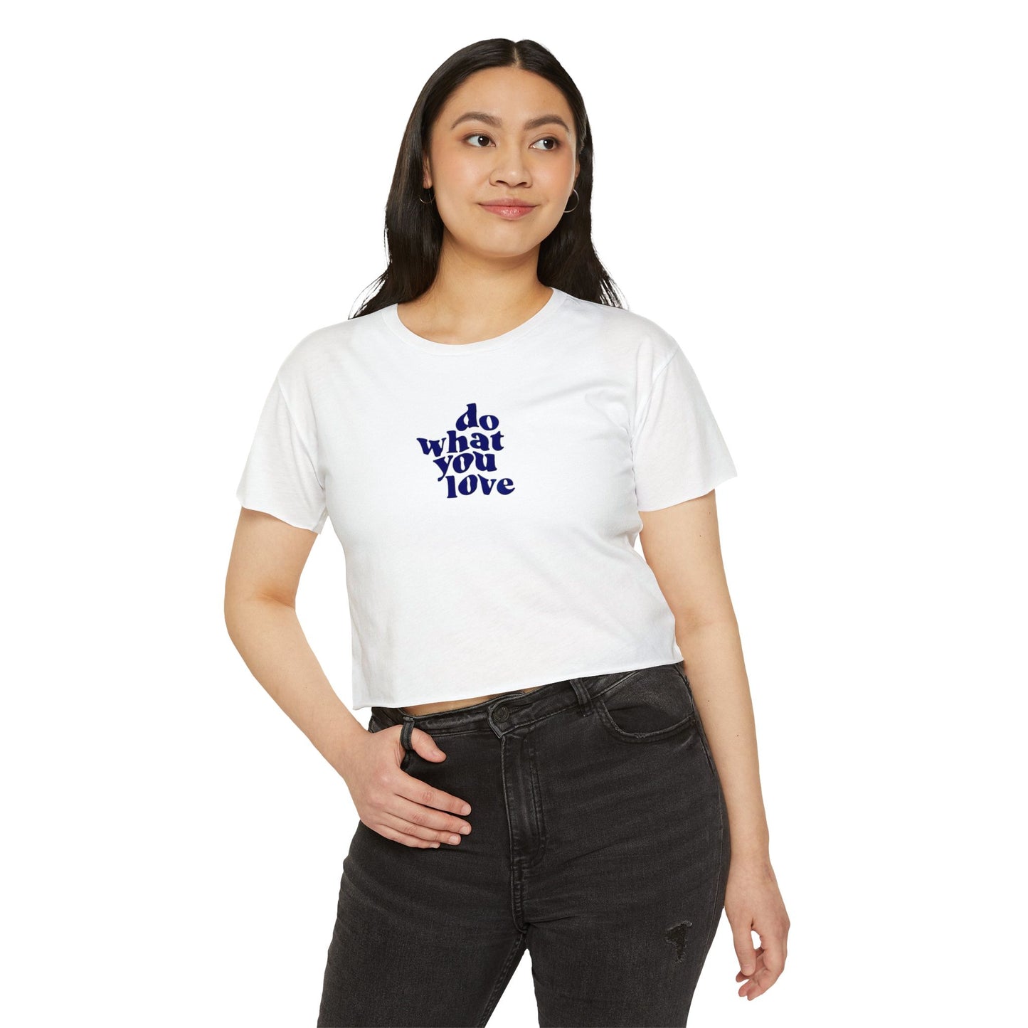 Do What You Love Typography Boxy Tee