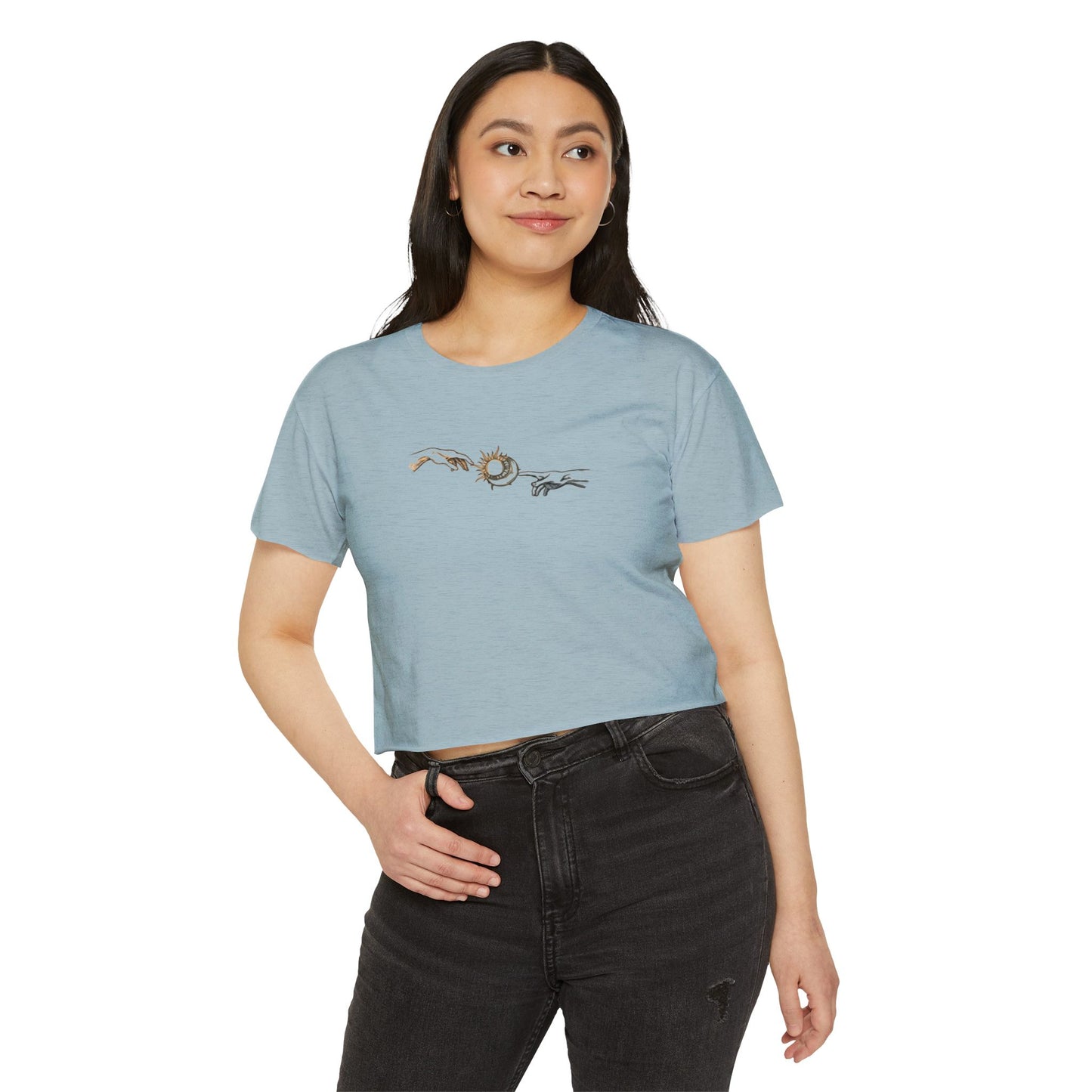 Reaching Hands Sun Boxy Tee