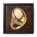Molten Oval Canvas